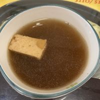 Complimentary soup at Sù Xīn Yuán in Taichung