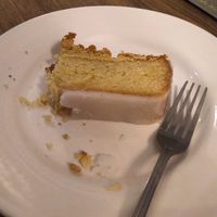 Lemon dizzle cake at Food 4 Thought in Galway