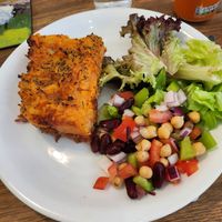 Vegan Shepherd pie at Food 4 Thought in Galway