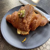 Pistachio cream croissant   at Herbee's Garden Cafe in Hahndorf