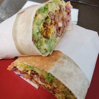 Tofu burrito at Herbee's Garden Cafe in Hahndorf