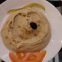 Hummus at Le Mezze du Chef - Menilmontant in Paris