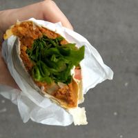 Sandwich at Le Mezze du Chef - Menilmontant in Paris