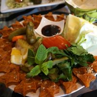 Cig Kofte plate at Le Mezze du Chef - Menilmontant in Paris