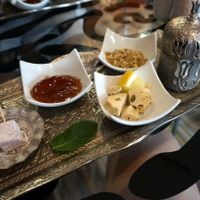 Café Turc Gourmand (vegan version) at Le Mezze du Chef - Menilmontant in Paris