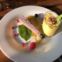 Dessert at Alge in Moenchengladbach