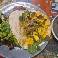 Vegan Breakfast Burrito at Ritual Coffee Company in Blenheim