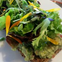 greens on toast! at Ritual Coffee Company in Blenheim