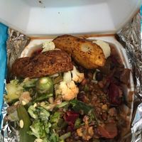   at Roots Reggae Vegetarian Cafe in Bridgetown