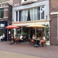 Outside at Sencha Lunchstore in Alkmaar