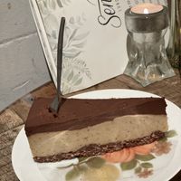 Vegan cake  at Sencha Lunchstore in Alkmaar