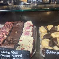 Vegan red velvet slice  at Sencha Lunchstore in Alkmaar