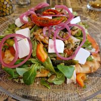 De pita perfect - heerlijk! at Sencha Lunchstore in Alkmaar