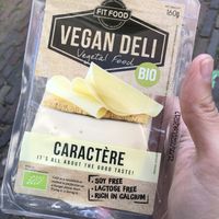 Vegan cheese at EkoPlaza in Alkmaar