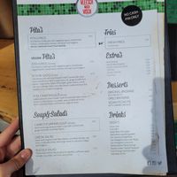 Menu 03/2024 at Vleesch Noch Visch in Amsterdam