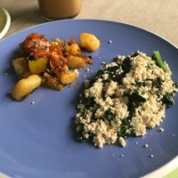 Tofu scramble at Refresh in Manggis