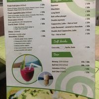 Menu at Refresh in Manggis