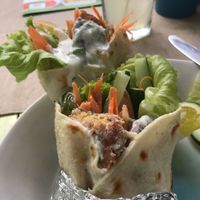 Falafel wrap.  at Refresh in Manggis