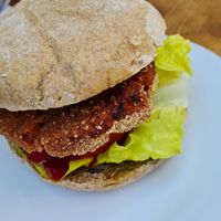 Burger at VA De BO in Mallorca