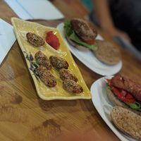 Croquetas de verduras at VA De BO in Mallorca