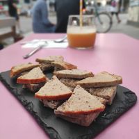 Queso vegano local at VA De BO in Mallorca