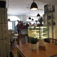 Cosy interior at Suppe Mag Brot in Landau