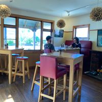 Front dining room at Hislop's Cafe in Kaikoura