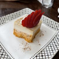 Carrot cake at The Pitted Date in Playa Del Carmen