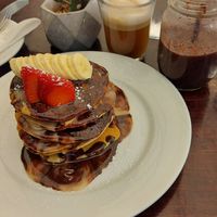 Glutenfree Hot cake at The Pitted Date in Playa Del Carmen