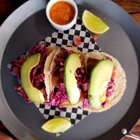 Tacos at The Pitted Date in Playa Del Carmen