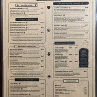 Menu at The Pitted Date in Playa Del Carmen