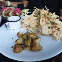 Increíble con bechamel at The Pitted Date in Playa Del Carmen