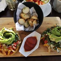 Bagel at The Pitted Date in Playa Del Carmen