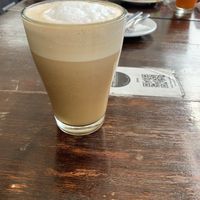 Latte  at The Pitted Date in Playa Del Carmen