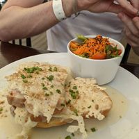 Croque-monsieur at The Pitted Date in Playa Del Carmen