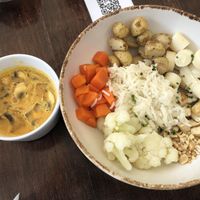 Curry at The Pitted Date in Playa Del Carmen