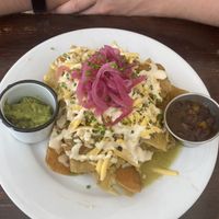 Chilaquiles   at The Pitted Date in Playa Del Carmen