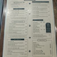 Menu at The Pitted Date in Playa Del Carmen