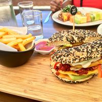 Bagelwich  at The Pitted Date in Playa Del Carmen