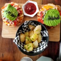 Bagelwhich at The Pitted Date in Playa Del Carmen