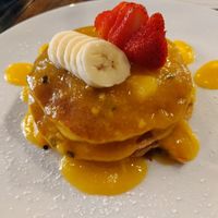 Pancakes at The Pitted Date in Playa Del Carmen