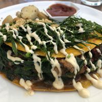 Everything omelette - excellent!   at The Pitted Date in Playa Del Carmen