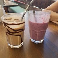 Delicious smoothies Plus reusable straws! at The Pitted Date in Playa Del Carmen