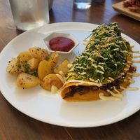 Quesadiilla at The Pitted Date in Playa Del Carmen