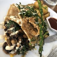 Savoury Crepe 👌🏽 at The Pitted Date in Playa Del Carmen