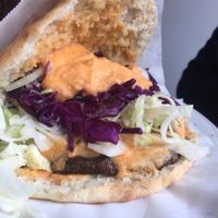 vegan burger, so good! at Lavash in Hannover