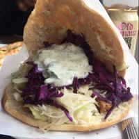 vegan döner, they call it vöner :) at Lavash in Hannover