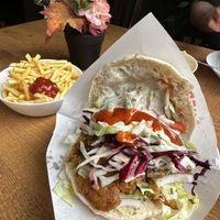 Vöner with french fries   at Lavash in Hannover