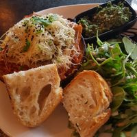 Lasagna at Kaffi Vinyl in Reykjavik