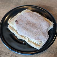 Pumpkin pop tart (vegan) at Flying Joe Coffee in Perrysburg